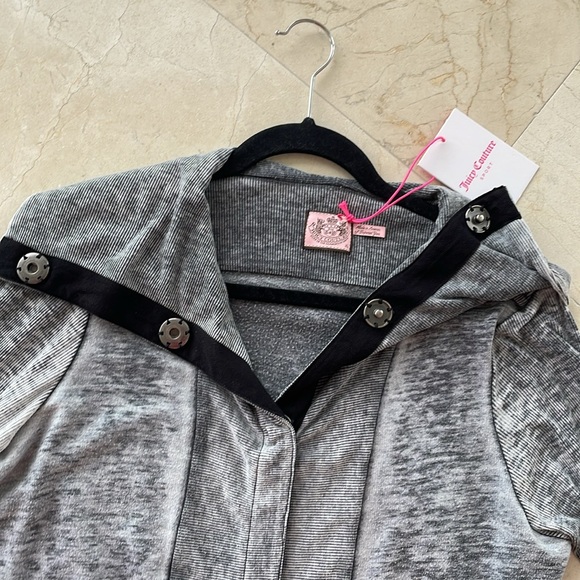 JUICY LS GREY/BLACK TOP - Picture 3 of 10